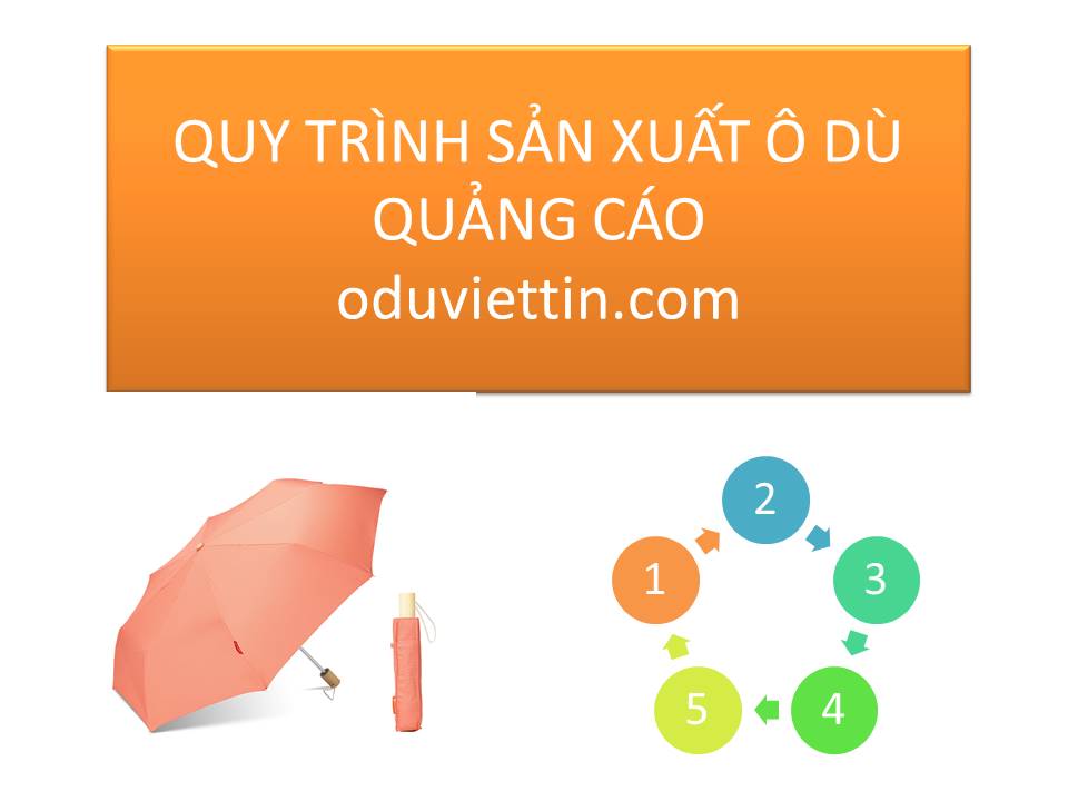 Quy Trình Sản Xuất Dù Cầm Tay Tại Xưởng Sản Xuất Ô Dù Quảng Cáo